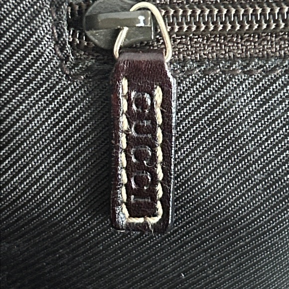 🍒GUCCI🍒 Large Horsebit Canvas/Brown Leather Beach/Shoulder Bag - Picture 5 of 17